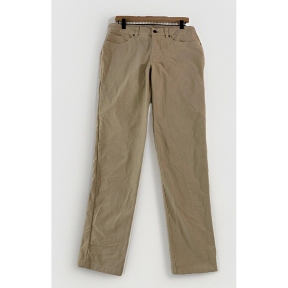Lululemon Other - Lululemon ABC Slim Pants 32 Tan Utilitech Jeans LM5ABOS Men's Durable Stretch